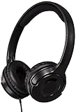 AmazonBasics Lightweight On-Ear Headphones - Black