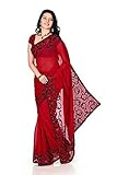 RGN-Retails India Bazaar Womens FAUX GEORGETTE Saree_1981