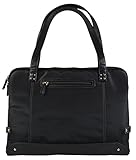 Allant Slim Briefcase, Shoulder Bag, Handbag, Tablet Bag, iPad Bag, Tote Bag Padded For Computer Up To 16" - Black