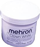 Clown White Cream Costume Makeup 16 Oz