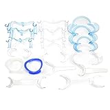 Shensee 18pcs Dental Intraoral Cheek and Lip Retractor for Teeth Whitening