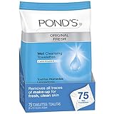 Pond's Original Fresh Wet Cleansing Towelettes, 75 Count