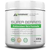 Super Berries Powder | AMRAP Nutrition - Contains 11 Powerful Antioxidant Rich Super Berry Juice Powders.