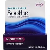 Bausch & Lomb Soothe Lubricant Eye Ointment, Night Time,1/8 oz.