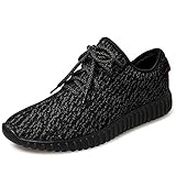 JACKSHIBO Men Women Unisex Couple Casual Fashion Sneakers Breathable Athletic Sports Shoes(Sold by NO.1 Store)