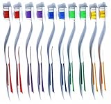 40 Toothbrushes Lot Wholesale Standard Classic Medium Soft Toothbrush